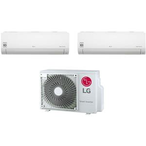LG Condizionatore Climatizzatore LG Dual Split Inverter R-32 DUALCOOL Libero Smart 9000+9000 BTU Con MU2R15 U13 A+++ Wifi integrato