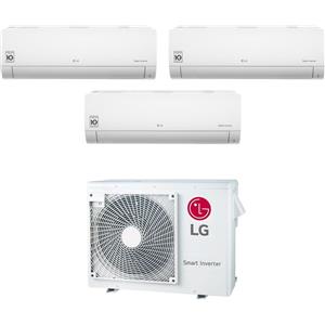 LG Condizionatore Climatizzatore LG Trial Split Inverter R-32 DUALCOOL Libero Smart 9000+9000+9000 BTU Con MU3R19 U23 A+++ Wifi integrato 9+9+9