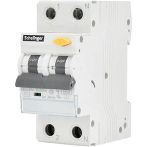 blendend Interruttore differenziale magnetotermico 2 poli 32A 30mA Tipo AC, protezione da sovraccarico e corto circuito, ideale per impianti elettrici.