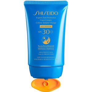 Shiseido Expert Sun Protector Crema Solare Viso SPF30 50 ml - Resistente all'Acqua e Invisibile