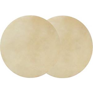 Changor Accessorio per tamburo, testa del tamburo Bongo Pratico suono chiaro Testa del tamburo 2 pezzi Durevole per batteria Bongo(8,5 pollici)