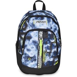 Seven Zaino Scuola Dual, Grigio, Doppio Scomparto Da 31 L, Con Tasca Per PC, Tasca Per Borraccia e Tasca Con Organizer, Scuola Media e Superiore Zaino Per Ragazzo