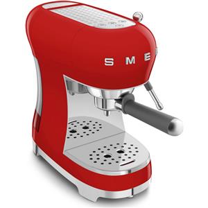 SMEG ECF02RDEU RED Macchina da Caffè Espresso Manuale