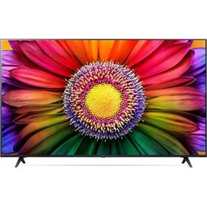 LG UHD 65', Smart TV 4K, 65UR80006LJ, Serie UR80 2023, Processore α5 Gen6, HDR10 Pro, Filmmaker Mode, Game Optimizer, Wi-Fi, webOS 23, AI ThinQ, Alexa, Sports Alert