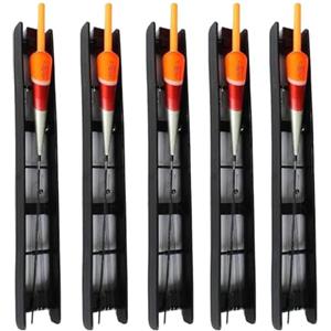 Generico Lenza Pronta Con Galleggiante Amo Pesca Canna Fissa Bolognese Trota Mare Kit 5 Pz. (gr. 1)