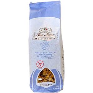 Pasta Natura Pasta senza glutine con farina di legumi e cereali 250gr (Fusilli Amaranto, Teff Quinoa)