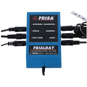 Holyart Frialday centralina LED presepe + Kit luci Alba Giorno Tramonto Notte