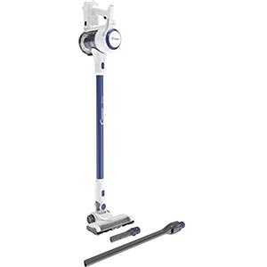 Hoover Candy Viva CVIVA15 011 Aspirapolvere Ricaricabile, Senza Fili, Ciclonico, 240W, 0,7 L, Autonomia 35 Min, Spazzola Motorizzata, Funzione Turbo, Bianco