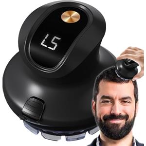 Generico Tagliacapelli elettrico, tagliacapelli elettrico per uomo | Tagliacapelli elettrico per auto-taglio da uomo impermeabile - Rasoio portatile professionale per capelli ricaricabile tramite USB per uomo