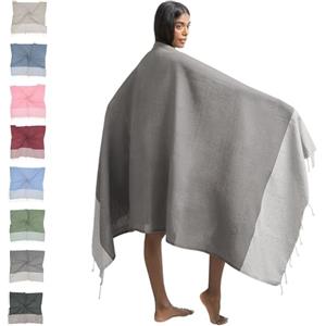 furora HOLIDAY Telo Mare Cotone - Grande 200x100 cm - Ultra Leggero - Asciugatura Rapida | Asciugamano Mare Donna e Uomo: Facile da Pulir - multifunzionale per Spiaggia, Piscina, Viaggio, Outdoor