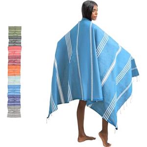 furora HOLIDAY Telo Mare Cotone - Grande 200x100 cm - Ultra Leggero - Asciugatura Rapida | Asciugamano Mare Donna e Uomo: Facile da Pulir - multifunzionale per Spiaggia, Piscina, Viaggio, Outdoor