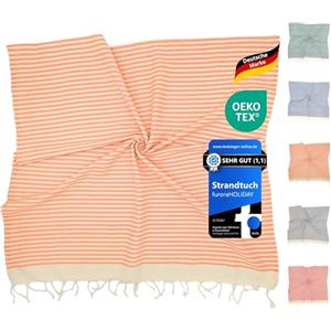 furora HOLIDAY Telo Mare Cotone - Grande 200x100 cm - Ultra Leggero - Asciugatura Rapida | Asciugamano Mare Donna e Uomo: Facile da Pulir - multifunzionale per Spiaggia, Piscina, Viaggio, Outdoor