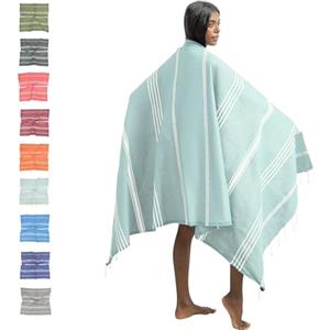 furora HOLIDAY Telo Mare Cotone - Grande 200x100 cm - Ultra Leggero - Asciugatura Rapida | Asciugamano Mare Donna e Uomo: Facile da Pulir - multifunzionale per Spiaggia, Piscina, Viaggio, Outdoor