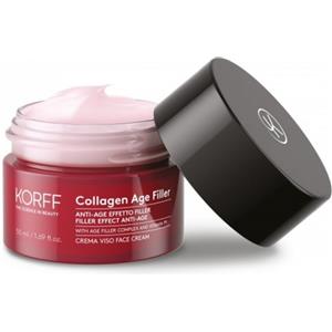 Korff Collagen Age Filler Crema Viso 50ml - Trattamento Anti-Age con Collagene e Vitamina PP