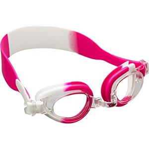 Cressi Starfish, Occhialini da Nuoto Unisex Bambini, Bianco/Rosa, 2/7 Anni
