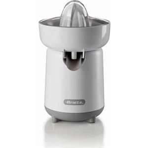 Ariete Spremiagrumi Breakfast 418, Spremiagrumi Elettrico con 2 Coni per Frutti Grandi e Piccoli, Beccuccio Salvagoccia, Doppia Rotazione, Coperchio di Protezione, Piedini Antiscivolo, 40W, Beige
