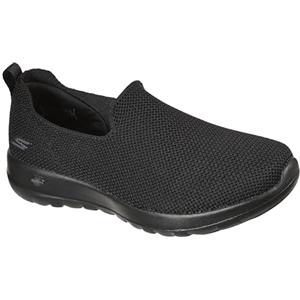 Skechers Go Walk Joy Giorno Sensazionale, Scarpe da ginnastica Donna, Finiture In Tessuto Nero, 37 EU