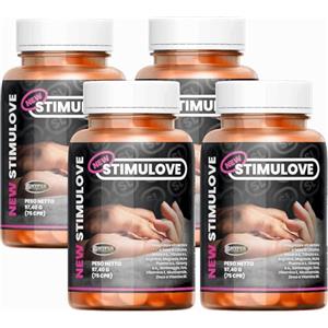 Hyper New Stimulove® Integratore con Maca Peruviana Citrullina Tribulus Arginina Energizzante Alto Dosaggio per Uomo Migliora Virilità e Vigore 75 compresse 4 Confezioni Alta qualità Made in Italy