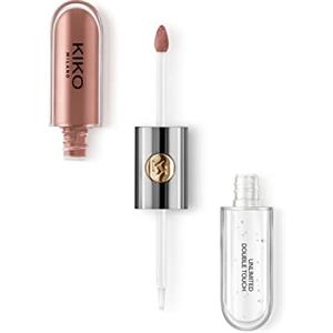 KIKO Milano Unlimited Double Touch 103, Rossetto Liquido In 2 Step, Finish Luminoso. Tenuta Fino A 12 Ore. Base Colorata No Transfer