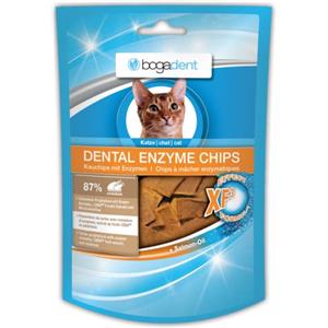 Bogadent Dental Sticks per l'Igiene e la Salute dei Gatti - Snack per la Cura Dentale, Patatine Gustose Con Carne, Frutta e Minerali - Accessori per Gatti, 50 g