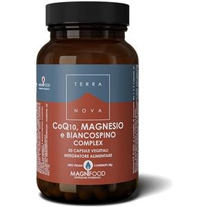 Terranova Pressione - CoQ10 Magnesio e Biancospino Complex, 50 capsule