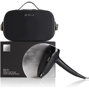 ghd Flight+ Asciugacapelli - Asciugacapelli Da Viaggio con pochette (Nero)