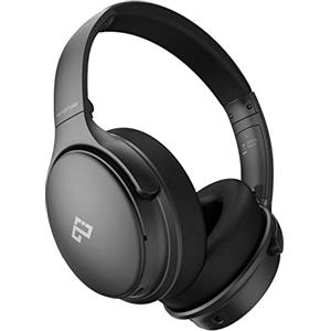 INFURTURE Cuffie cancellazione Attiva Rumore, Cuffie Bluetooth,Cuffie senza fili Cuffie TV,Cuffie Over Ear,90 Ore di ripr,Bassa latenza, Cuscinetti in Memory Foam, da Viaggio e per l'Ufficio a casa