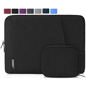 NEWHEY Custodia per Macbook Air 14 Pollici Impermeabile Custodia PC 14 Pollici Antiurto Porta Computer Custodia Borsa con Piccolo Caso Nero