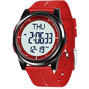 WIFORT Orologio Digitale da Polso, Orologio Sportivo Uomo Donna Impermeabile 5ATM Con Retroilluminazione a LED, Cronometro, Sveglia e Timer, Ultra-sottile Watches Unisex Regalo