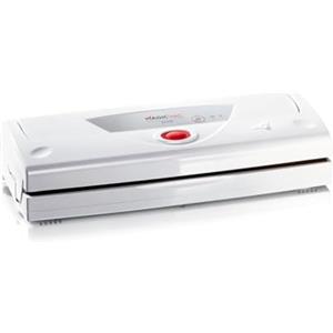 Magic Vac, Alice, Macchina Sottovuoto Alimenti Multifunzione, Ideale per Sacchetti Sottovuoto e Contenitori, con Doppio Filtro e Kit Sottovuoto Alimenti, Tecnologia Brevettata, Made in Italy, Bianca