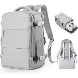 SZSYCN Zaino da Viaggio con Sottovuoto Ryanair 40x30x20 Wizzair Borse da Cabina per Ryanair 40x20x25 Bagaglio a Mano Sottovuoto con pompa,Zaino Casual per Laptop