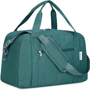 Narwey Borsa da Viaggio 40x20x25 Ryanair Bagaglio a Mano Cabina Aereo Borsone da Viaggio Pieghevole Borsa Palestra Borsa Weekend (Turchese)