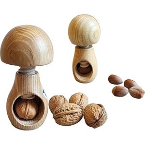 Mali'S 7458 schiaccianoci in Legno a Fungo, Frassino