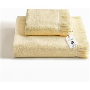 nice homeit Set Asciugamani Bagno Viso e Bidet in Morbida Monospugna 100% Cotone - Made in Italy - 1 asciugamano viso (60x100 cm) + 1 asciugamano bidet/ospite (40x60 cm).