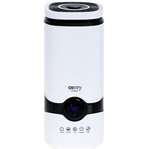 CAMRY CR 7964 - Umidificatore silenzioso con tecnologia a ultrasuoni, ugello di uscita nebbia girevole a 360°, pannello di controllo LCD, potenza per 35 m², funzione timer, funzione igrometro 45-90%