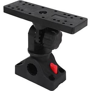 Pyhodi Base di Montaggio per Ecoscandaglio, Staffa Universale Regolabile a 360° per Supporto per Ecoscandaglio per Barche Marine, Canoa, Kayak, Supporto Elettronico per Ecoscandagli,
