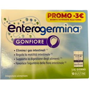 Enterogermina Gonfiore 10 Buste bipartite