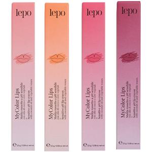 Lepo MyColor Lips - Matita Rossetto a pH Sensibile con Olio di Cocco e Cere Vegetali - Tonalità Pesca