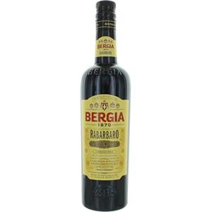 Bergia Rabarbaro Bergia 70cl - Liquore di rabarbaro dal gusto piacevolmente amaro. 16% vol.