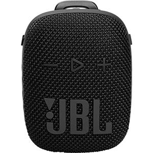 JBL Box Wind 3S - Mini Cassa Bluetooth Bass Boost di Harman Kardon - Casse Bluetooth Portatile con Clip per Bicicletta, Scooter e Moto, Impermeabile dopo IP67 - 5 Ore di Riproduzione - Nero
