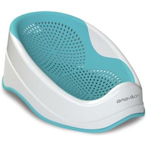 BABYLON DOLPHIN Supporto Vaschetta Bagnetto Neonato - Ergonomica con Sedile Antiscivolo da 0 a 6 Mesi, Ipoallergenica e Resistente alla Muffa - Riduttore Sdraietta Bagnetto Neonato - Turchese