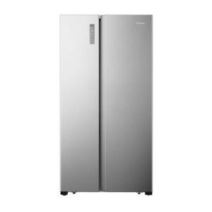 Hisense PRONTA CONSEGNA - SPEDIZIONE IMMEDIATA Frigorifero Side By Side Capacità 519 L No Frost Classe F colore Inox Hisense RS677N4AIF