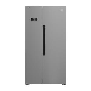 Beko PRONTA CONSEGNA - SPEDIZIONE IMMEDIATA Frigorifero Libera Installazione Side by Side Classe E Total No-Frost Metal Look Beko GN1603140XBN