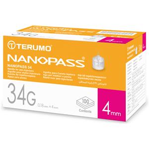 TERUMO ITALIA Srl nanopass 100 aghi 4 mm per penna g34