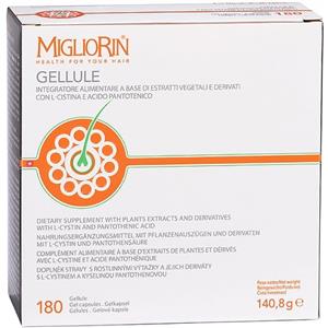 COSVAL SpA Migliorin Gellule - Integratore Alimentare per Unghie e Capelli, 180 Capsule con L-Cistina e Acido Pantotenico