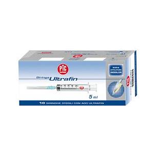 PIKDARE SPA Siringa Sterile Monouso 2,5ml con Ago Gauge 14 - Confezione da 10 Pezzi