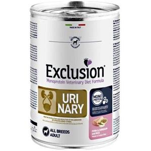 EXCLUSION DIET CANE UMIDO URINARY ADULT ALL BREEDS MAIALE, SORGO E RISO 400 G