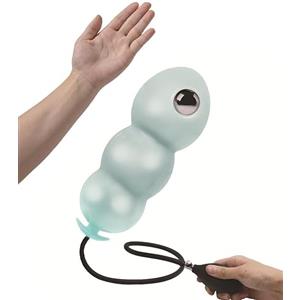 ZJPOJPH Perline anali gonfiabili in silicone, pompa anale vaginale, plug anale, dilatatore vaginale, plug anale gonfiabile regolabile, giocattoli sessuali for donne e coppie(Grün)