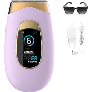 Generico Lumina Lumisilk, Lumisilk Lumina Luce Pulsata, Con Luce Pulsata 2 in 1 per Donna E Uomo, Epilazione Viso, Bikini E Corpo, Tecnologia Avanzata per Risultati Duraturi