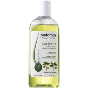 PELLAMAR Shampoo ORTICA 250ml SEBOREGOLATORE 250ml, Crescita dei Capelli, ANTIFORFORA, Capelli Grassi, Fini, Fragili, Anti-Caduta, Anti-Rottura, Rinforzante, Ristrutturante, Contro Perdita dei Capelli